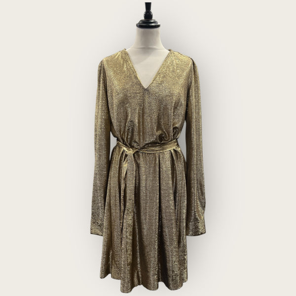 Paul Smith Gold dress size 12