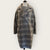 The white company grey check coat size Medium