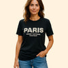 Mint velvet black Paris t shirt Size small