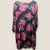 Masai pink/purple floral dress size Small