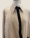 Mint velvet black/beige mix blouse size XL