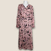 Fabienne chapot black & pink floral dress size 10