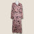 Fabienne chapot black & pink floral dress size 10