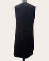 Maxmara black sleeveless dress 12/14