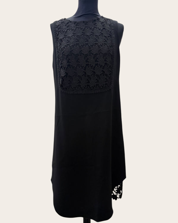 Maxmara black sleeveless dress 12/14