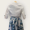 Emilia Wiksted blue & whitefloral dress size 8
