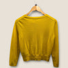 Boden yellow cashmere cardigan size XS