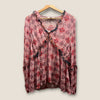 Loobies story top and vest pink multi set