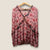 Loobies story top and vest pink multi set