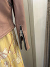 All saints blush leather jacket 14