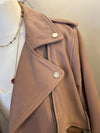 All saints blush leather jacket 14