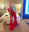 Cynthia Rowney Red outfit size 4/M
