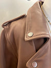 All saints blush leather jacket 14