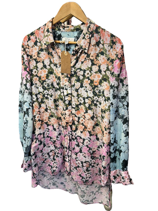 Reiss floral blouse 14