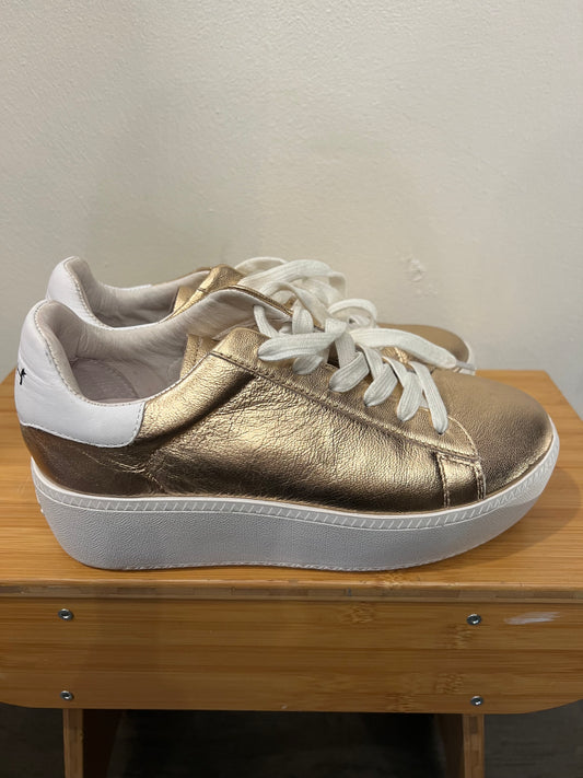 Ash gold platford trainers size 37