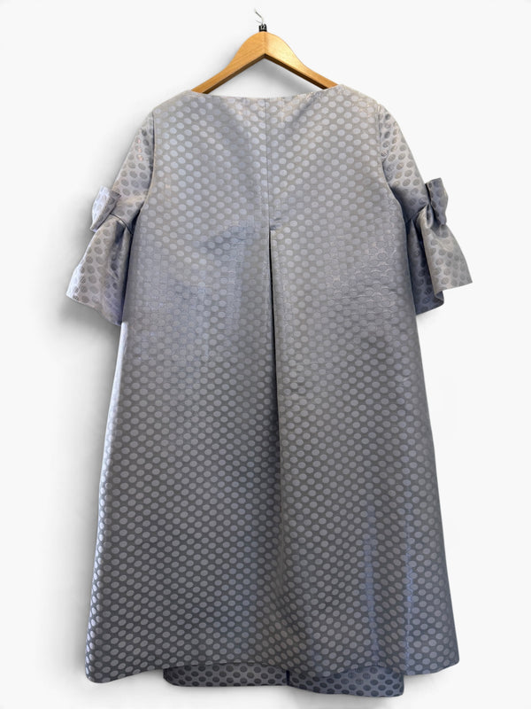 Carla Ruiz Silver Occasion Dress Size 12